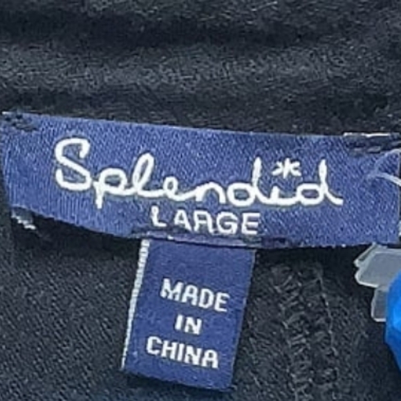 Splendid Black Button-Down Tunic - Picture 5 of 8